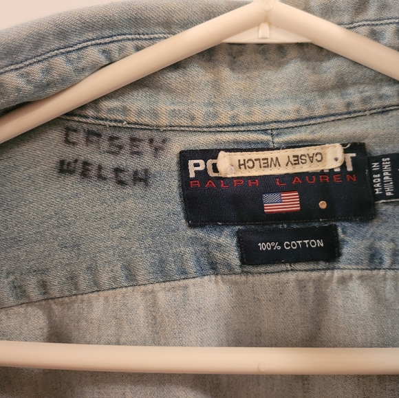 Vintage US Polo Jean Denim Shirt - Picture 4 of 5